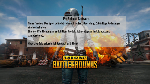 Pubg auf der Xbox One (Bild: Bluehole / Screenshot: Golem.de)